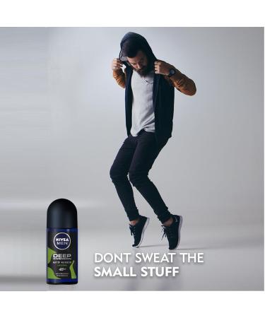Nivea Deodorant Silver Protect - Amazonia Fresh Active Roll-On (1.7 OZ Pack of 3) | Alcohol-Free Antiperspirant 48 Hour Protection - International Shipping Available - Buy Online on GoSupps.com