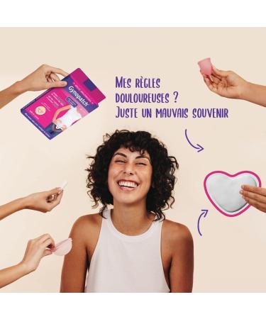 GYNOPATCH - Relieve Painful Periods Naturally | 3 Patches for Menstrual Pain Relief - Buy Online on GoSupps.com