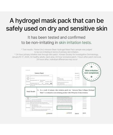 mixsoon Bean Collagen Hydrogel Mask 1PACK(35gX5ea) low molecular Deep Nutrition Radiance Hydration All-In-One Firming Ingredients Absorbing Over Time Korean Glass Skin Care - Buy Online on GoSupps.com