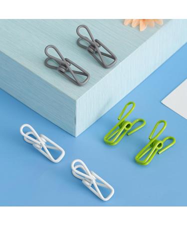 Buy Luojuny Stainless Steel Laundry Clips - Non-Slip Clothing Bars (10 pcs) - Elastic Windproof & Robust for Socks Underpants & Scarves - Random Color - Buy Online on GoSupps.com