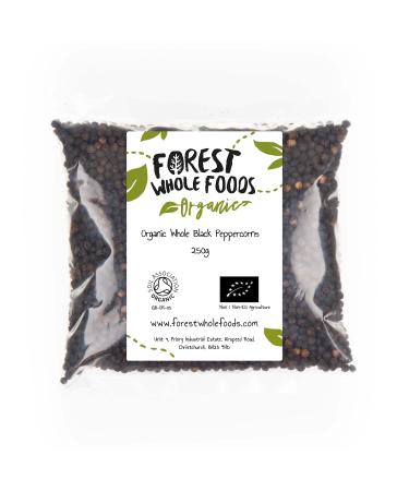 Forest Whole Foods - Organic Whole Black Peppercorns (250g)