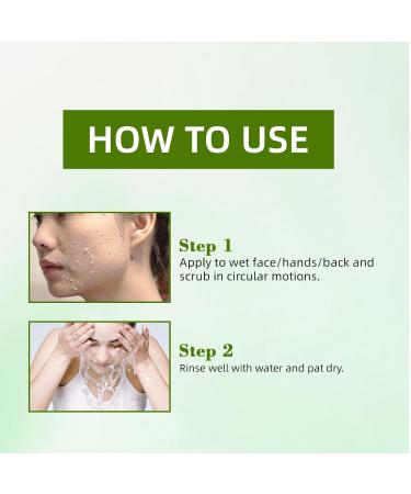 2 Pack Purifying Exfoliating Gel Face & Body Exfoliating Cream Purifying Cream Deep Pore Cleansing Moisturizes Skin Moisturizes and Exfoliates Suitable for All Skin Types 2.12Oz Each - Buy Online on GoSupps.com