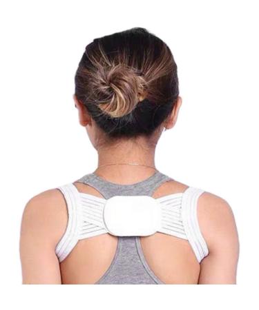 Upper Back Support Belt Copper Compression Posture Corrector Adjustable Upper Back Brace Posture Corrector Breathable Shoulder Back Straightener for Men Women Children Posture Correction