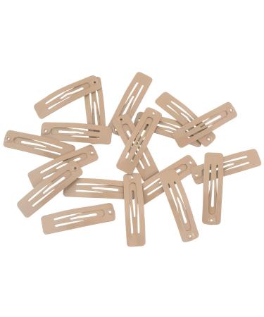 HAARallerliebst Small Rectangular Hair Clips (20 Pieces Beige 3.9 cm) with Storage Box - Perfect for Organizing - Buy Online on GoSupps.com