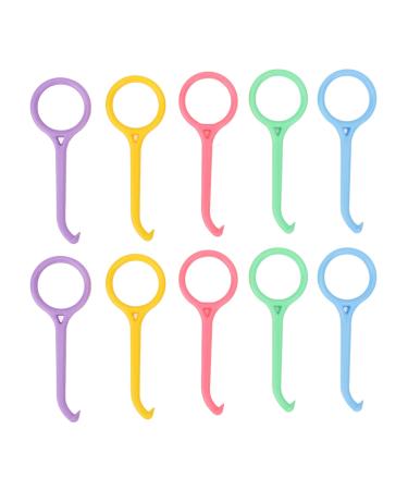 Hushui 10-part aligner removal tool invisible multi-purpose-aligner-removal chewing tool kit portable braces retainer removal tool for oral care