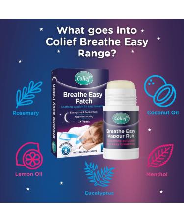 Colief Breathe Easy Bundle: Vapor Rub & Patches for Clear Breathing - Buy Online on GoSupps.com