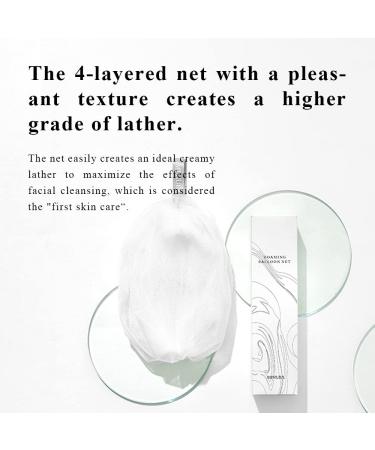 MIMURA Foam Face Wash Soap Foaming Net - Marshmallow Whip Maker for Skin Care - Buy Online on GoSupps.com