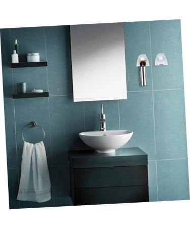 Zerodeko 6-Pack Razor Holder | Suction Cup Shaving Organizer for Men | Durable Resin Shaver Stand - Buy Online on GoSupps.com