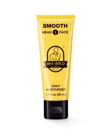 Bee Bald SMOOTH Daily Moisturizer tones  hydrates and moisturizes  smoothing away fine lines  wrinkles and dry patches and helps control oil and shine to feel cool  fresh and comfortable  1.7 Fl. Oz.