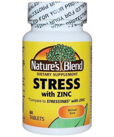 NAT B Stress Formula W/ZINC TB 60