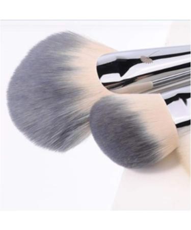 Makeup Brush Brush Set Blue 10 Professional Makeup Brushes with Bags Non-synthetic Foundation Blend Blush Concealer Eye Beauty - Buy Online on GoSupps.com