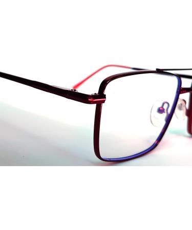 Qtron Blue Light Blocking Glasses for Men & Women - Anti Glare Round Eyewear for UV Protection from Screens - Buy Online on GoSupps.com