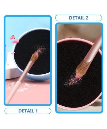 Beaupretty Makeup Sponge & Brush Cleaner - 2pcs Color Removal Pads for Quick Wash & Deep Clean | Eyeshadow & Cosmetic Brush Care - Buy Online on GoSupps.com