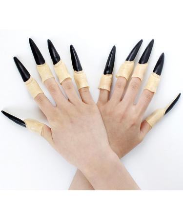 Halloween Fake Finger Claw Nose Safe Material Latex Looking Fake Finger Witch Nail Nose for Party Carnival Bar Decoration - Buy Online on GoSupps.com