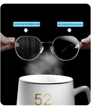 Anti-Fog Lens Cloths - Individually Packed Perfect for Glasses Swimming & Ski Goggles | International Shipping Available - Buy Online on GoSupps.com