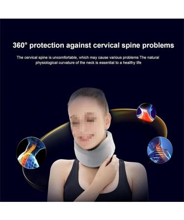 Recovist Cervicorrect Neck Support & Anti-Snoring Chin Support - Soft Foam Neck Pillow for Sleep Apnea | Large Blue - Buy Online on GoSupps.com