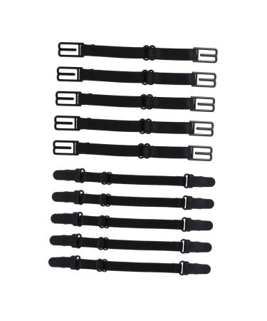 Minkissy 10 STK anti-strangulation mask headgear Belt cover sauce earcurrent flexible ear bands ear extend stylish straps elastic slipproof belt polyester (stretchy)