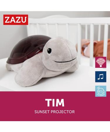 Zazu Tim the Turtle Projector - Portable Baby Night Light & Sunset Projector with 3 Calming Melodies | Gentle Brightness & Auto Shut-Off - Buy Online on GoSupps.com
