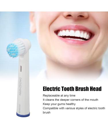 Buy Electric Toothbrush Heads - 2 Pack Replacement for Deep Cleaning - Compatible & Rounded Design - Buy Online on GoSupps.com