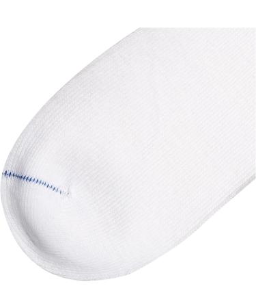Dr. Scholl's Women's Diabetes and Circulatory Low Cut Socks - 4 Pairs, White - One Size - Buy Online on GoSupps.com