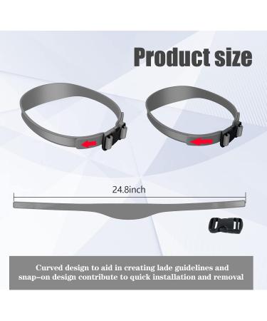Adjustable Neckline Shaving Template & Hair Trimming Guide | Silicone Haircut Band for DIY Home Haircuts - Perfect for Buzz Fade & Taper Styles - Buy Online on GoSupps.com