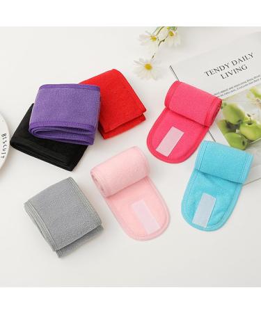 QOKLIYUI Soft Toweling Hair Up Accessories Adjustable And Flexible Soft And Absorbent Wide Range Of Uses Cotton Color Available Red - Buy Online on GoSupps.com