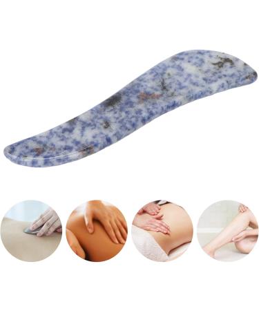 Shop Verdant Touch Blue Jade Gua Sha Board - Facial Scraping Tool for SPA & Acupuncture Therapy | International Shipping Available - Buy Online on GoSupps.com