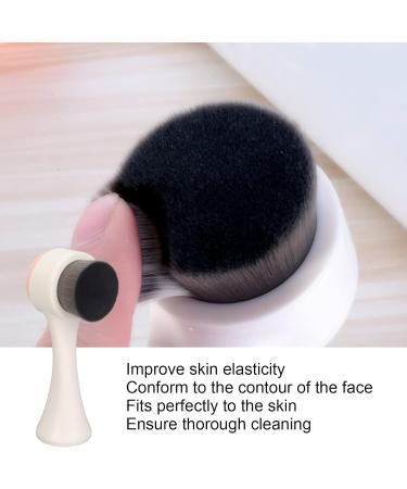 Facial Cleansing Brush - Soft Dual Purpose Exfoliator & Massage Tool for Effortless Makeup Removal | Shop Beauty Care Worldwide - Buy Online on GoSupps.com