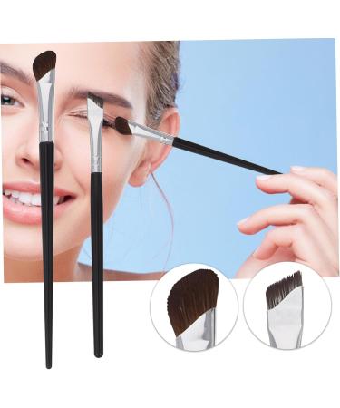 SOESFOUFU 4 Pcs Flat Concealer Brush Brow Brushes for Eyebrows Nose Makeup Brush Eye Makeup Brushes Horse Hair - Buy Online on GoSupps.com
