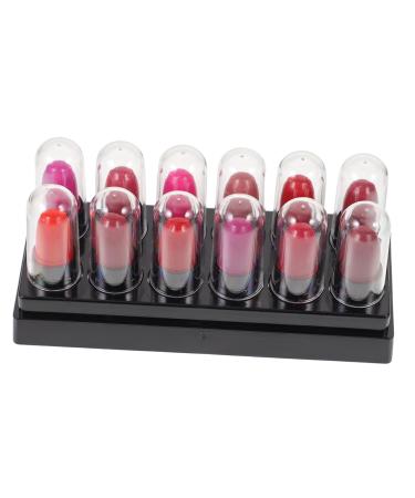 DOITOOL 12pcs Eye Shadow Stick Suit Mini Lipstick Portable Makeup Products Women Lipstick Waterproof Lipstick Women Cosmetic Products Girl Portable Lipstick Colorful Lipstick