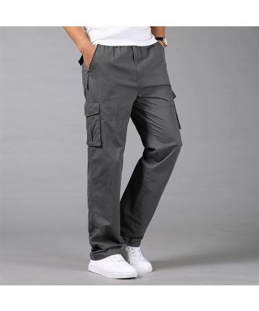 Men's Cargo Sweatpants - Casual Workout Joggers for Men - Straight Fit Sweatpants - 4X-Large - Buy Online on GoSupps.com