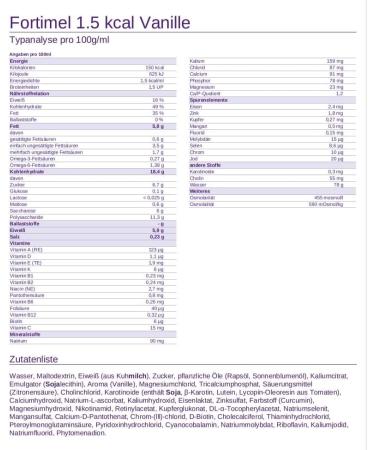 Fortimel ENERGY VANILLA - 8X4X200 ml liquid food - Buy Online on GoSupps.com