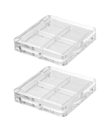 Minkissy 2st empty lipstick palette magnetic travel containers Fire eyeshadow shell empty lipstick etui make-up palette empty empty make-up container travel packaging box