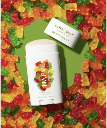Native Special Edition Candy Shop Set - Deodorant Body Wash and Loofah (Gummy Bears) - Set of 3 - Buy Online on GoSupps.com