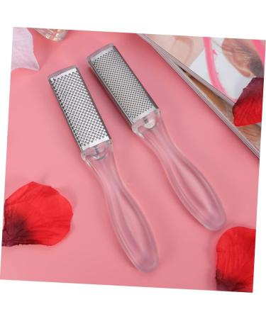 FRCOLOR 4pi ces P dicure Acier Inoxydable De Raspes Pour limination Des Callosit s Et Peau Durcie Pour Nettoyage Et Soin Blancx2pcs mediumx2pcs - Buy Online on GoSupps.com