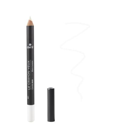 Avril Organic Eye Liner Pencil White Lunar (Blanc Lunaire) 1g