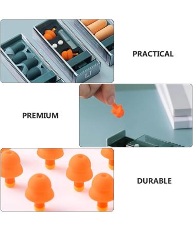 Noise Cancelling Earbuds - Premium Earplugs for Sleep Travel & Noise Reduction | Ideal for Airplanes Concerts & Studying - Buy Online on GoSupps.com