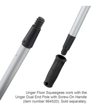 Unger Professional AquaFlex 22 Uneven Surface Floor Squeegee with Splash Guard - Buy Now - Buy Online on GoSupps.com