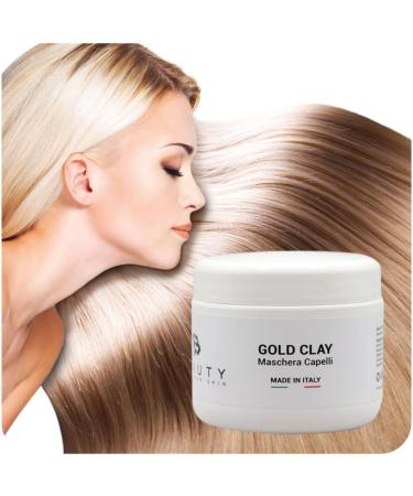  BLOR Blor Gold Clay Hair Mask 250 ml Repairs and hydrates damaged hair with clay and essential amino acids Advanced formula for healthy shiny hair - Buy Online on GoSupps.com