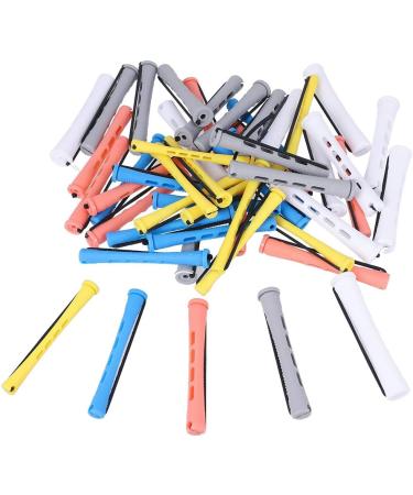 Moguer 60Pcs Hair Perm Rods Cold Wave Rods Plastic Hair Curling Roller Various Medium Small Hair Curler Styling Tools for Women Girls Hair Hairdressing 5 Sizes - Buy Online on GoSupps.com