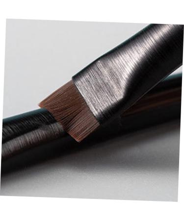 PLAFOPE 3 Sets Wood Black Ultra Thin Eyeliner Brow Brush Kit Eye Makeup Tool Flat Eyebrow Brush - Buy Online on GoSupps.com