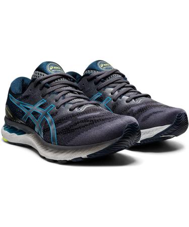 ASICS Men's Gel-Nimbus 23 Running Shoes - Carrier Grey/Digital Aqua (Size 13) - Buy Online on GoSupps.com