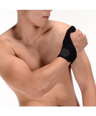 FRCOLOR Sports Thumb Guard Wrist Protector - Durable Finger Brace & Splint for Workouts | Breathable Cloth Hand Brace & Pogo Gloves Accessories - Buy Online on GoSupps.com