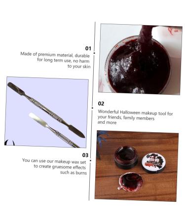 Buy Halloween Makeup Wax Kit - Zombie Face Paint Special Effects Makeup & Blood Gel International Shipping Available - Buy Online on GoSupps.com