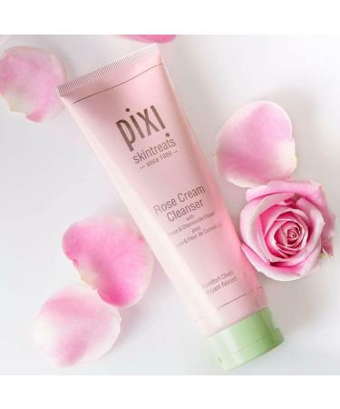 Pixi Beauty Rose Cream Cleanser 4.57 fl oz - Gentle Hydrating Cleanser for Radiant Skin - Buy Online on GoSupps.com