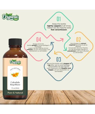  ORGANIC ZING Organic Zing Calendula Oil 30ml - Buy Online on GoSupps.com