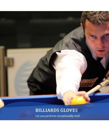 Jtkrew 6 Piece Billiard Gloves - Unisex 3 Fingers Stretchy Snooker Cue Gloves for Billiards - Buy Online on GoSupps.com