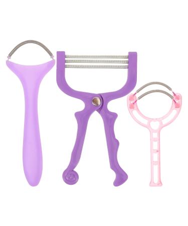 IMIKEYA pilateur Facial Ressort pour Femmes Lot de 3 Pi ces Petite Taille pilation Visage L vres Menton Usage Quotidien sans Irritation Peau Sensible