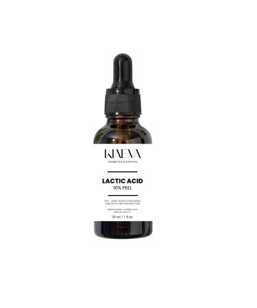 KIAEVA Lactic Acid Peel 10% 1oz. 60ml (Level 3 pH 1.5) (1fl.oz/with Neutralizer)