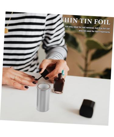 UKCOCO Feuilles D'aluminium pour D pose de Vernis Gel 2 Rouleaux 3 M tres Feuille Fine Respectueuse des Ongles Usage Professionnel et Domestique Soin des Ongles - Buy Online on GoSupps.com